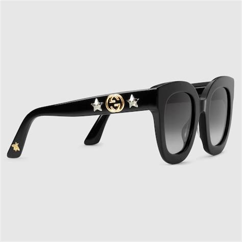 lentes gucci con estrellas|gucci sunglasses male model.